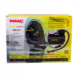 WMC-011 Компрессор автомобильный с набором инструментов для ремонта шин(12V,18л/мин,8А) WMC TOOLS