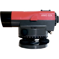 852657 Комплект оптический нивелир AMO 32X + штатив S6-N + рейка AMO S4