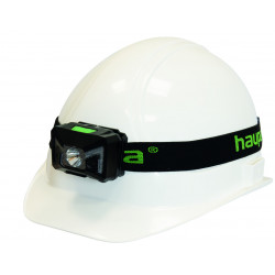 130319 Налобный фонарь LED ''HUPflash155'', 155лм, 3хААА (Haupa)