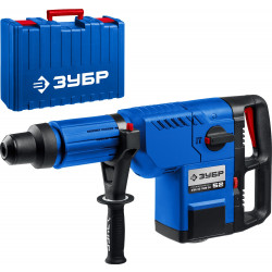 ЗПМ-52-1500 ЭК Перфоратор SDS-Max, ЗУБР Профессионал, 120-280 об/мин, 1100-2250 уд/мин, 18 Дж, 1500 Вт, 11.5 кг, кейс