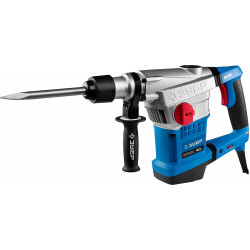 ЗПМ-40-1250 ЭВК Перфоратор SDS-Max, ЗУБР Профессионал, 250-450 об/мин, 1400-2800 уд/мин, 10 Дж, 7 кг, 1250 Вт, кейс