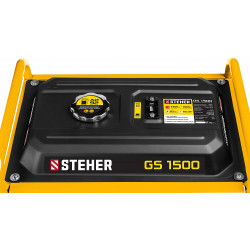 GS-1500 бензиновый генератор, 1200 Вт, STEHER