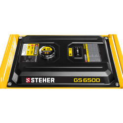 GS-6500 бензиновый генератор, 5500 Вт, STEHER