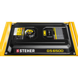 GS-6500 бензиновый генератор, 5500 Вт, STEHER