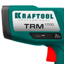 45701-1650 Пирометр инфракрасный, -30°С +1650°С, TRM-1700, KRAFTOOL