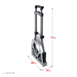 38755-90 Тележка STAYER ''EXPERT'' хозяйственная, раскладная, максимальная нагрузка 90кг