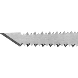 15178_z01 Выкружная мини-ножовка для гипсокартона ЗУБР 150 мм, 17 TPI (1.5 мм), пласт. рукоятка