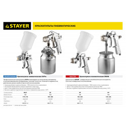 06476-1.4 Краскопульт пневматический STAYER ''PROFESSIONAL'' AirPro, 1,4мм