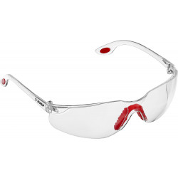 110315 ЗУБР Спектр 3 Прозрачные, очки защитные открытого типа, двухкомпонентные дужки.