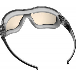 110305_z01 KRAFTOOL ORION Прозрачные профессиональные защитные очки с регулируемыми дужками, поликарбонатная монолинза, непрямая вентиляция