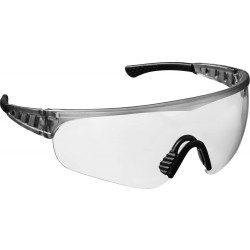 2-110431_z01 STAYER HERCULES Прозрачные, очки защитные открытого типа, мягкие двухкомпонентные дужки.
