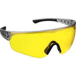2-110435_z01 STAYER HERCULES Желтые, очки защитные открытого типа, мягкие двухкомпонентные дужки.