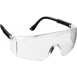 2-110461_z01 STAYER GRAND Прозрачные, очки защитные открытого типа, регулируемые по длине дужки.
