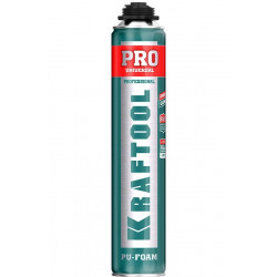 41181_z01 Пена KRAFTOOL KRAFTFLEX PREMIUM PRO LOW профессиональная, монтажная, пистолетная, всесезонная, 800мл