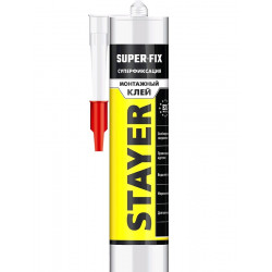 41323 Клей монтажный STAYER Professional, суперсильный, 280мл
