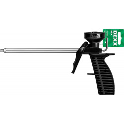 06869_z01 Пистолет для монтажной пены ''MIX'', пластиковый химически стойкий корпус, клапаны из нержавеющей стали, DEXX