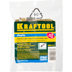 06883-3.2 Насадка сменная KRAFTOOL ''PRO'' для клеевых (термоклеящих) пистолетов, для склеив стыков, швов мебели и напол покрытий,d=3,2мм