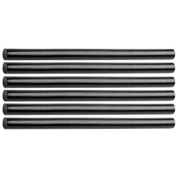 2-06821-D-S06 Стержни STAYER ''MASTER'' для клеевых (термоклеящих) пистолетов, цвет черный по ковролину и коже, 11х200мм, 6шт