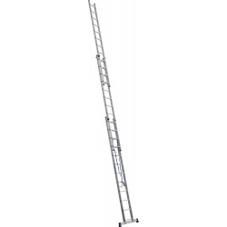 38833-12 Лестница СИБИН универсальная, трехсекционная со стабилизатором, 12 ступеней