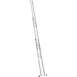 38833-13 Лестница СИБИН универсальная,трехсекционная со стабилизатором, 13 ступеней