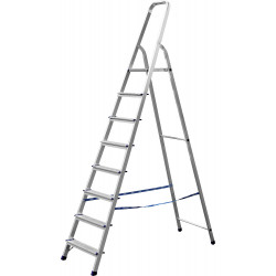38801-8 Лестница-стремянка СИБИН алюминиевая, 8 ступеней, 166 см