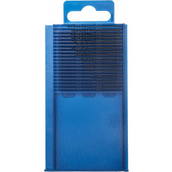 4-29625-H20-P Набор сверл по металлу 20 шт (d=0,33-1,0 мм), для печатных плат, класс А, Р6М5, ЗУБР ''ЭКСПЕРТ'' 4-29625-H20-P