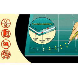 OL-CM-A3 Коврик OLFA защитный, формат A3