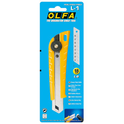 OL-L-1 Нож OLFA с выдвижным лезвием эргономичный, 18мм