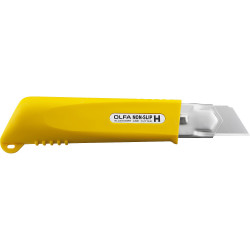 OL-NH-1 Нож OLFA с выдвижным лезвием, с противоскользящим покрытием, фиксатор, 25мм