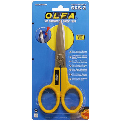 OL-SCS-2 Ножницы OLFA хозяйственные большие из нержавеющей стали