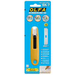 OL-SK-7 Нож OLFA ''Hobby Craft Models'' безопасный с выдвижной системой защиты, 12,5мм