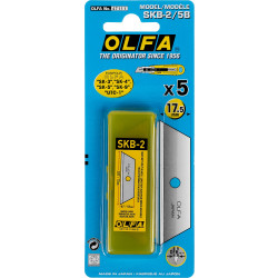 OL-SKB-2/5B Лезвие OLFA трапециевидное для SK-4, 17,5х72х0,6мм, 5шт