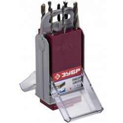 4-29704-H7-SB Набор сверл ЗУБР комбинированный: по бетону,металлу, дереву, 7шт в супер боксе