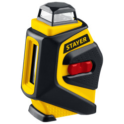 34962 STAYER SL360 нивелир лазерный, 20м, крест + 360°, точн. +/-0,3 мм/м, сумка