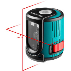 34700 Нивелир лазерный линейный CL 20, сверхъяркий, KRAFTOOL, двухлучевой, 20м, IP54, точн. 0,2 мм/м