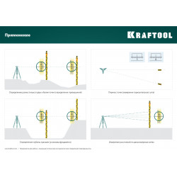 34730 GR 5 рейка геодезическая, KRAFTOOL