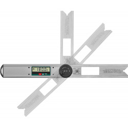 34684 DAM-27 Угломер электронный, 250 мм, Диапазон 0-225°, Точность ±0,1°, Функция HOLD, Фиксация угла, Выбор позиции нуля, KRAFTOOL
