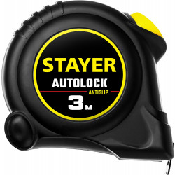 2-34126-03-16_z02 STAYER АutoLock 3м / 16мм рулетка с автостопом