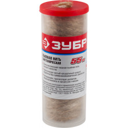 4-51992-055 Нить ЗУБР льняная сантехническая, 55м