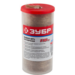 4-51992-110 Нить ЗУБР льняная сантехническая, 110м