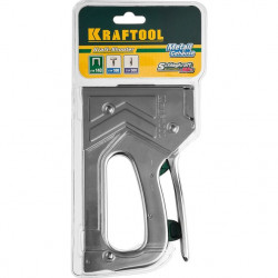 3185 Стальной рессорный степлер KRAFTOOL HARD-140 тип 140 (G/11/57) 20GA (6-16мм) /300/500