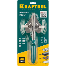 23372 KRAFTOOL MC-7 ножницы угловые для пластмассовых и резиновых профилей