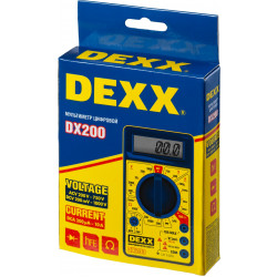 45300 Мультиметр DEXX DX200 цифровой