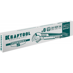 2733-05_z02 KRAFTOOL PANZER-S, №0, ключ трубный, изогнутые губки