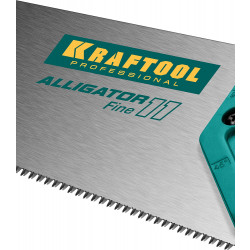 15203-40 Ножовка для точного реза ''Alligator 11'', 400 мм, 11 TPI 3D зуб, KRAFTOOL