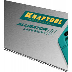 15203-45 Ножовка для точного реза ''Alligator 11'', 450 мм, 11 TPI 3D зуб, KRAFTOOL