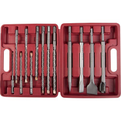 29360-H13 ЗУБР SDS-plus Набор зубил и буров, 13 шт