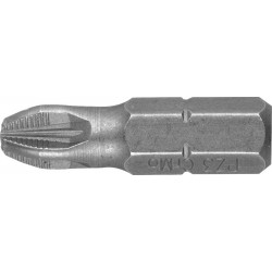 26003-3-25-2 Биты ЗУБР ''МАСТЕР'' кованые, хромомолибденовая сталь, тип хвостовика C 1/4'', PZ3, 25м