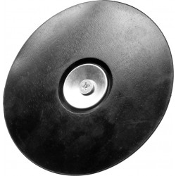 3574-125 Тарелка опорная ЗУБР ''МАСТЕР'' резиновая для дрели под круг фибровый, d 125 мм, шпилька d 8 мм
