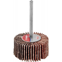 36600-060 Круг шлифовальный ЗУБР ''МАСТЕР'' веерный лепестковый, на шпильке, тип КЛО, зерно-электрокорунд нормальный, P60, 15х30мм